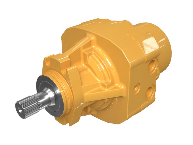 Героторный двигатель привода поворотного круга