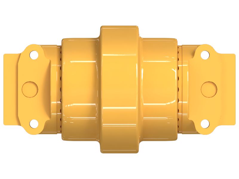 Опорный каток с одним внешним фланцем