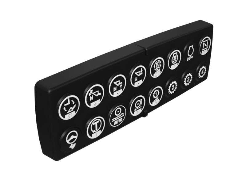 460-3192: Клавиатурный блок на 16 кнопок