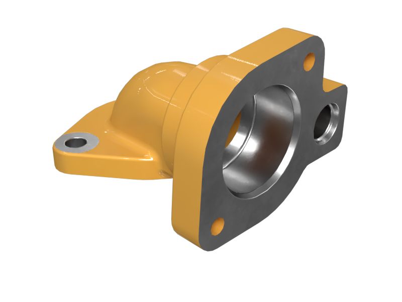 253-0000: КОЛЕНЧАТЫЙ ПАТРУБОК ПОДАЮЩИЙ