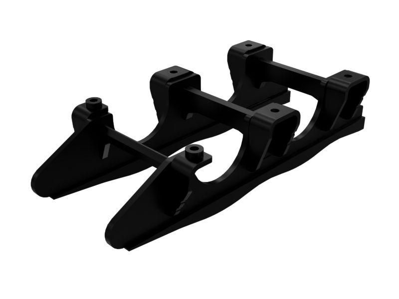 ОГРАЖДЕНИЕ ГУСЕНИЧНОЙ ЛЕНТЫ В СБОРЕ