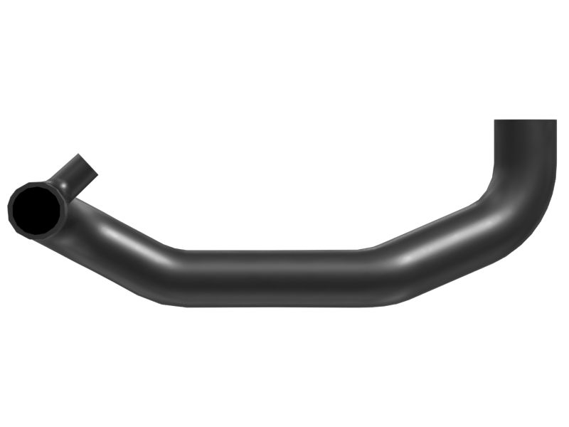 Шланг радиатора, внутренний диаметр 56,5 x 62,5 мм