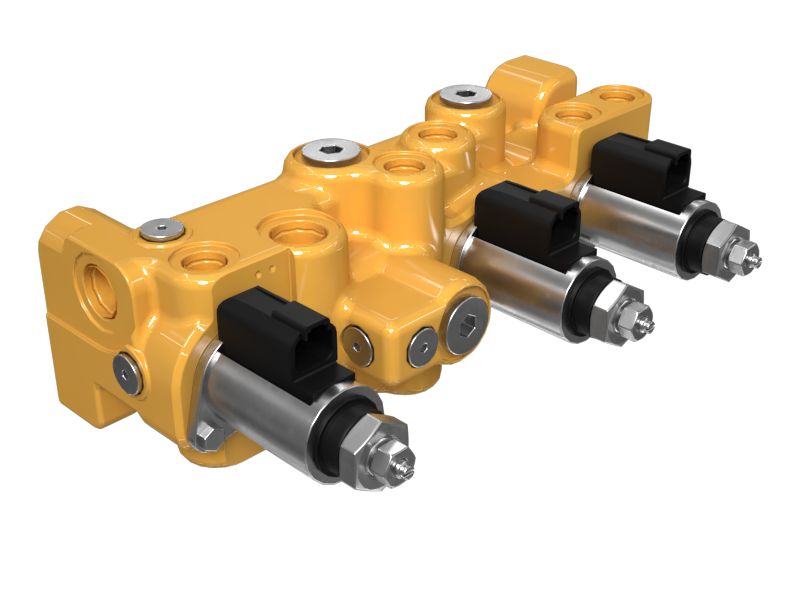 215-5037: БЛОК КЛАПАНА ИЗБИРАТЕЛЬНОГО