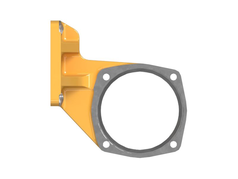 Правосторонняя коленчатая опорная втулка