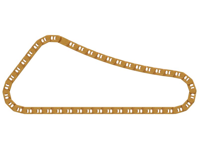 Звено гусеницы общего назначения