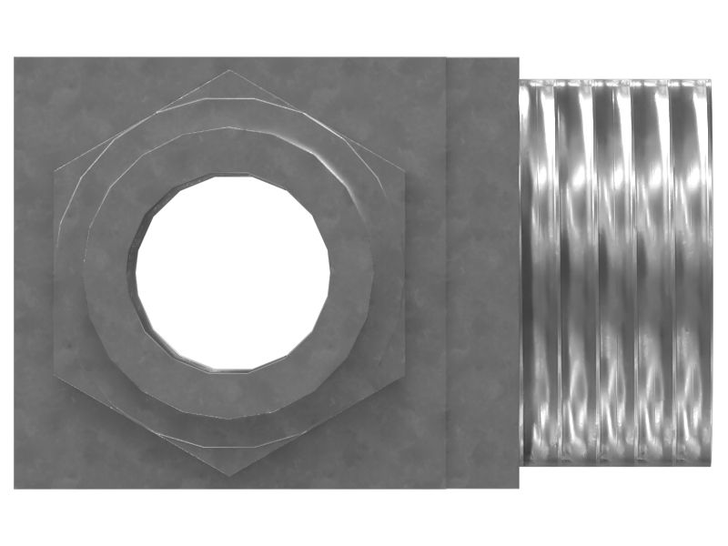 Тройниковый переходник, 1-14 x 7/8-14 x 1-3/16