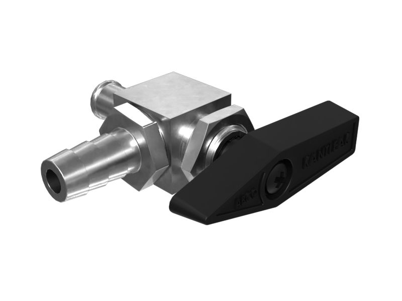 277-0742: Латунный сливной клапан коленчатого патрубка