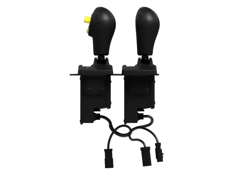 Джойстик управления коробкой передач и подъемником