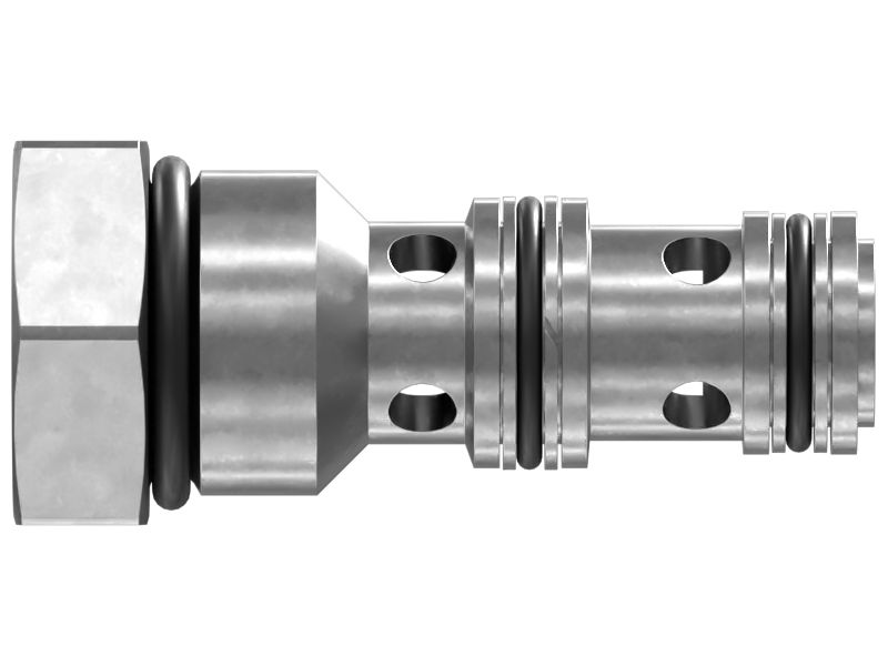 Челночный клапан гидравлического управления