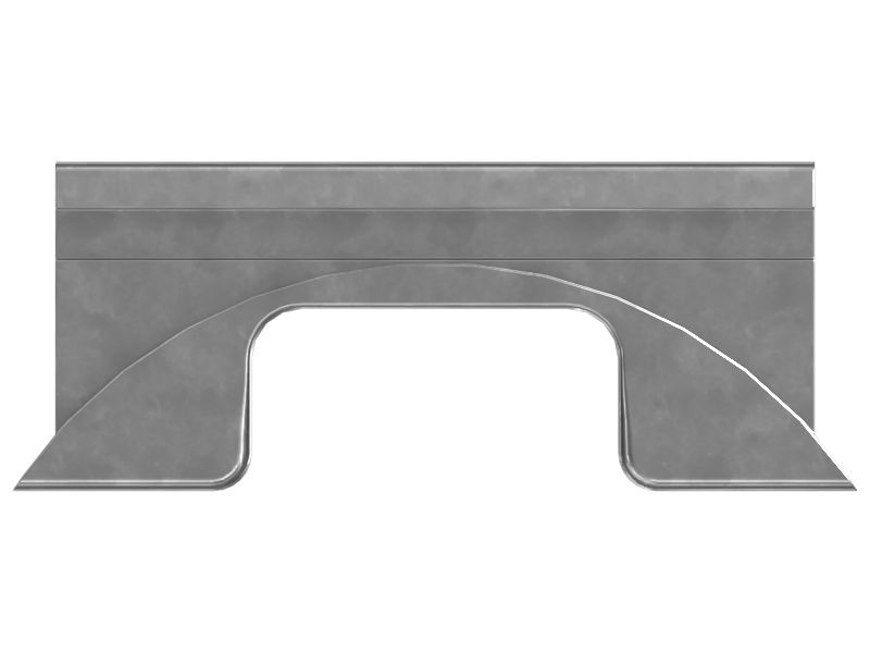 436-3726: 9,9 mm tykt kondensator monteringsbeslag