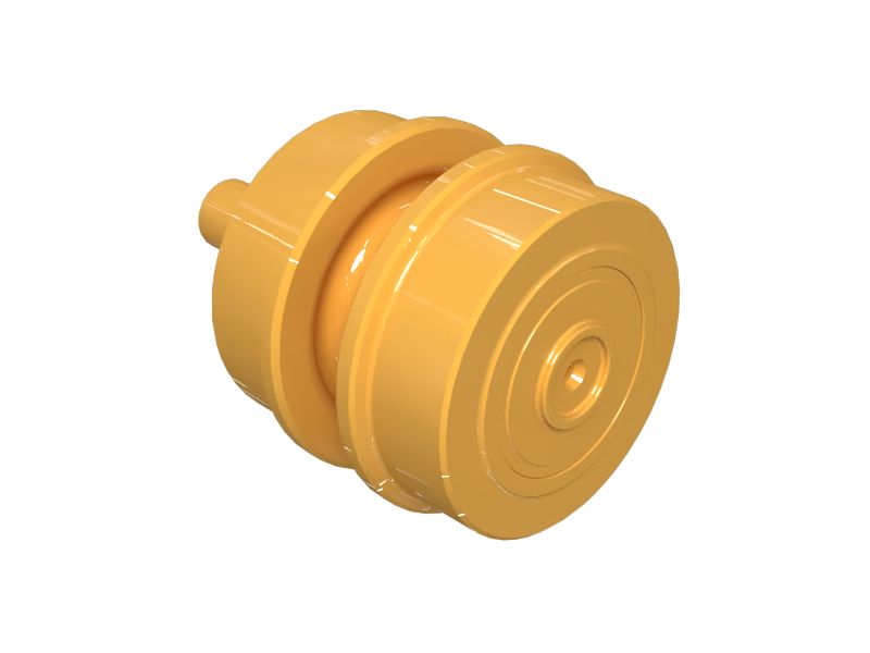 Поддерживающий каток гусеничной ленты