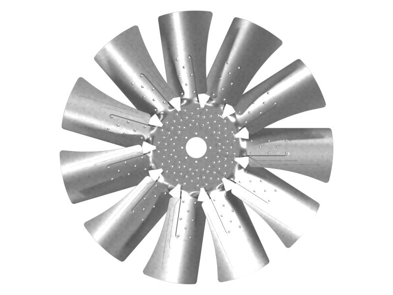 КРЕСТОВИНА ВЕНТИЛЯТОРА В СБОРЕ