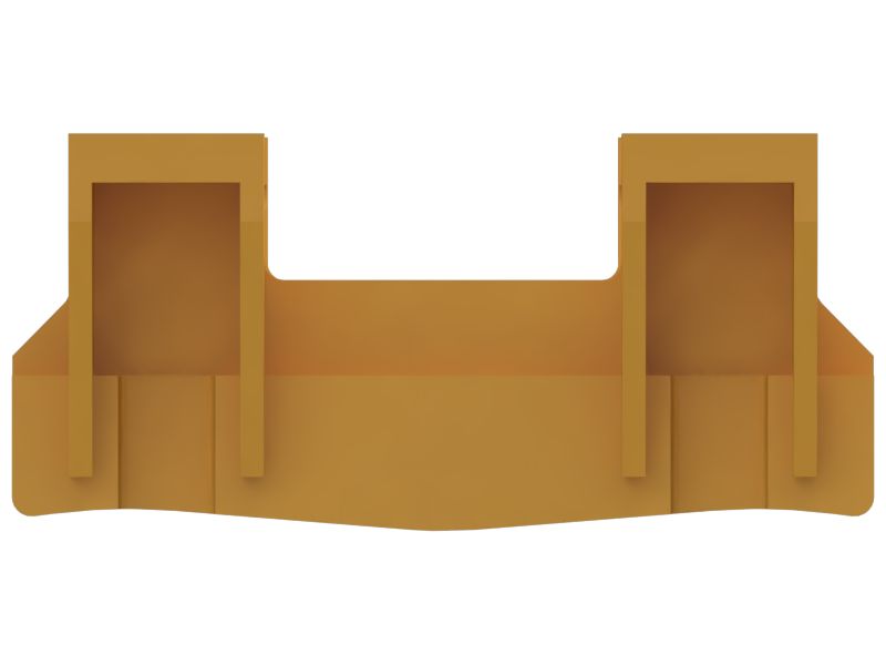 Ограждение направляющей гусеничной ленты длиной 443 мм