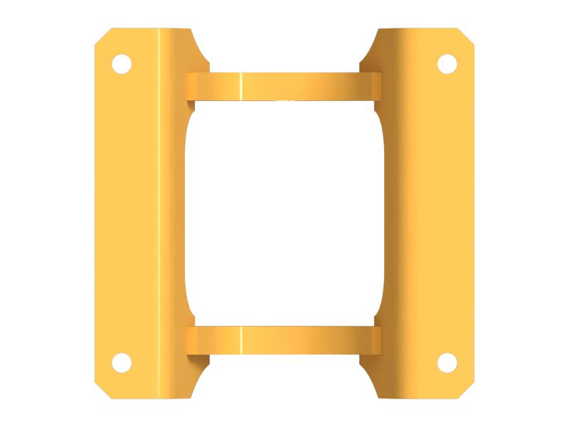 Щиток сегментированной направляющей гусеничной ленты (центральная часть)
