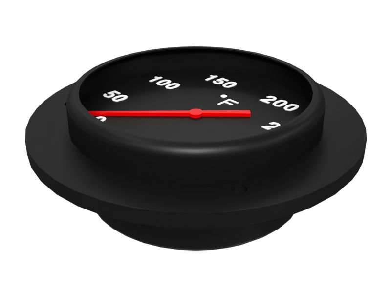 Индикатор температуры для приборной панели