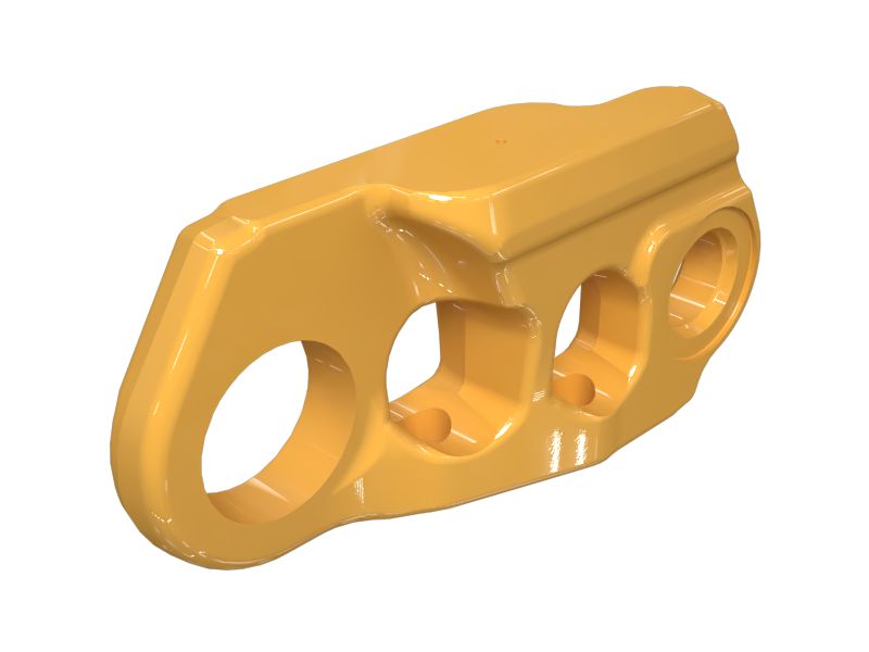 Замыкающее звено герметичной и смазываемой гусеницы