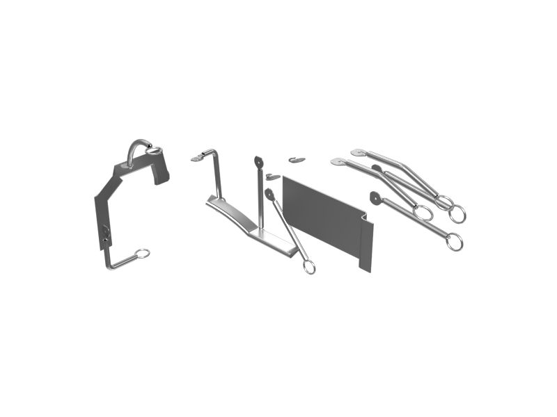 Теплозащитный экран в сборе