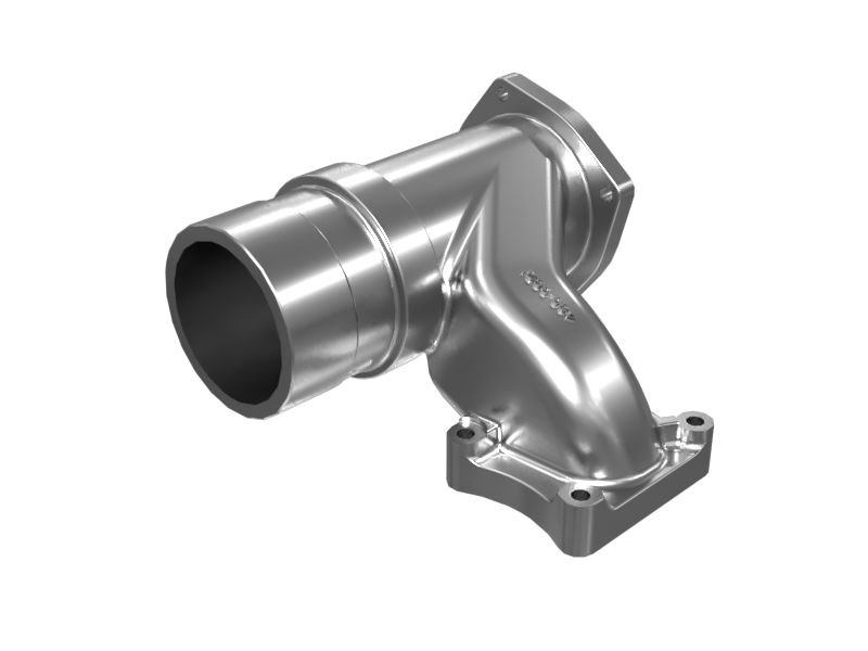 Правосторонний промежуточный выпускной коллектор