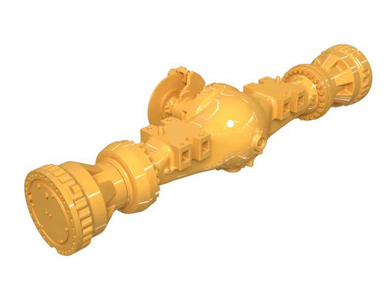 389-1203: Fixed Axle Arrangement
