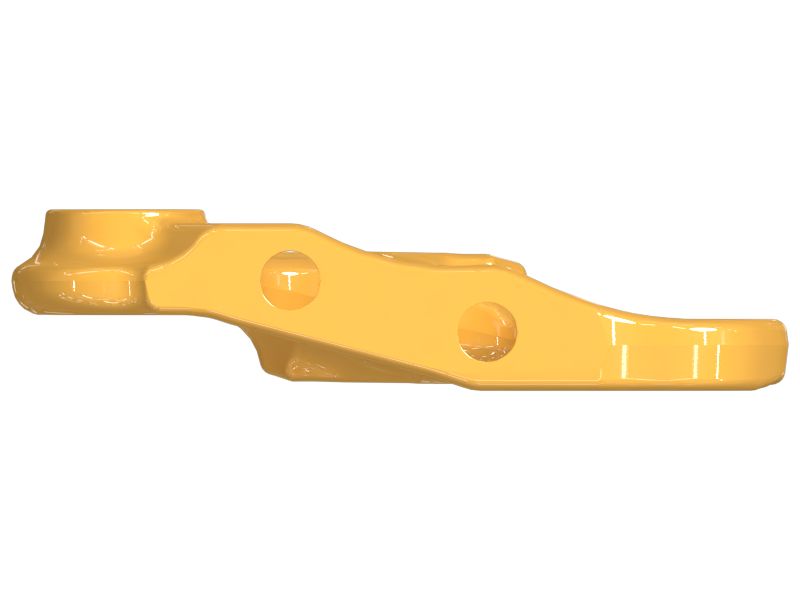 Звено смазываемой гусеничной ленты в ходовой части