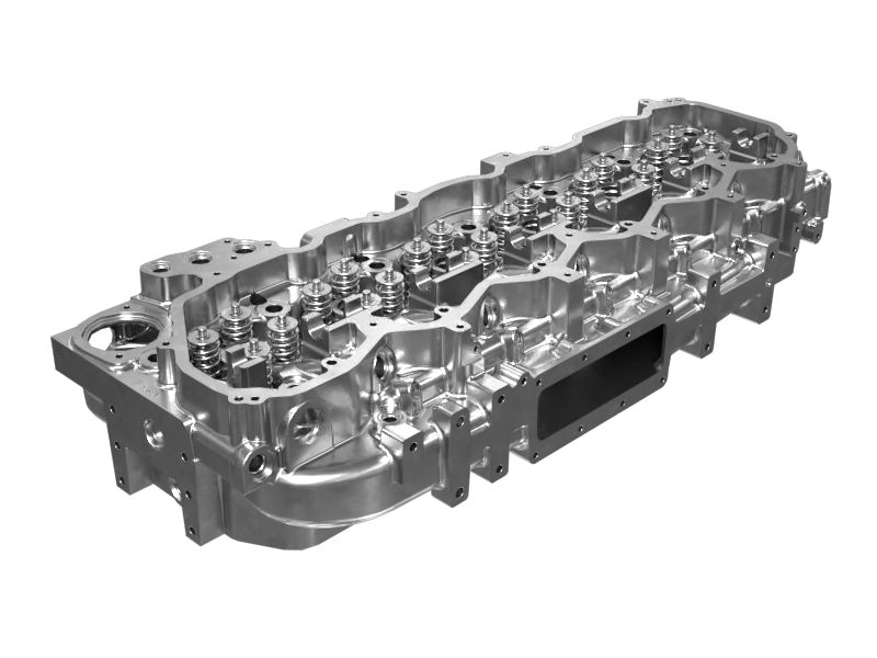 Головка блока цилиндров двигателя