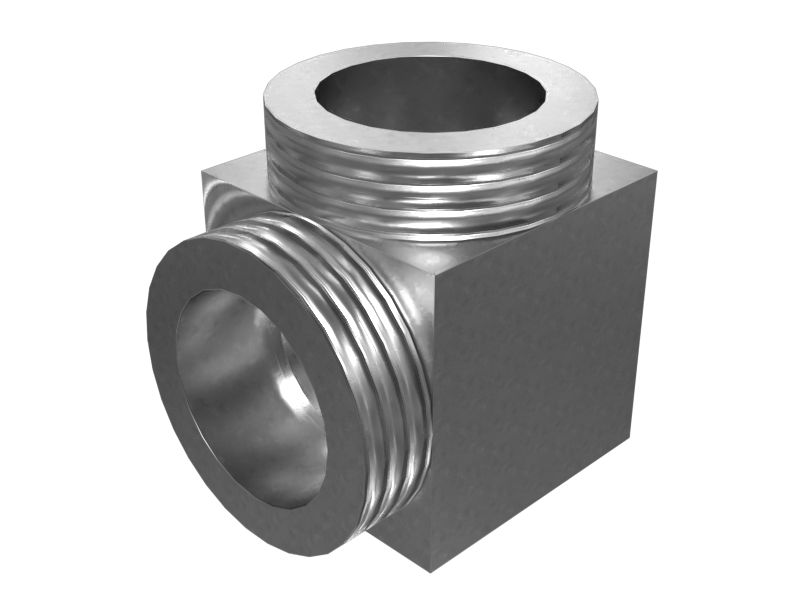 Коленчатый патрубок вентиляционного клапана топливного бака