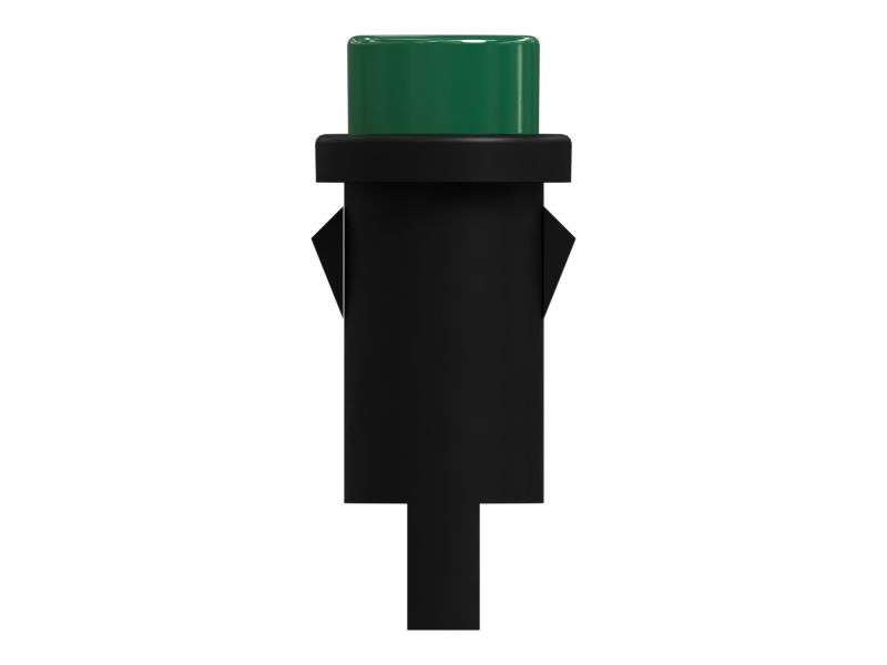 Лампа зеленая