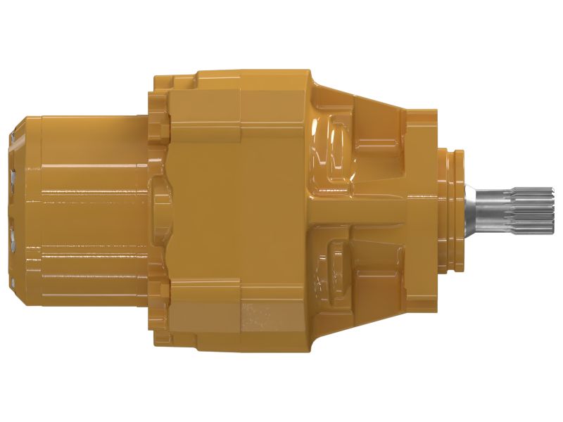 Героторный двигатель привода поворотного круга