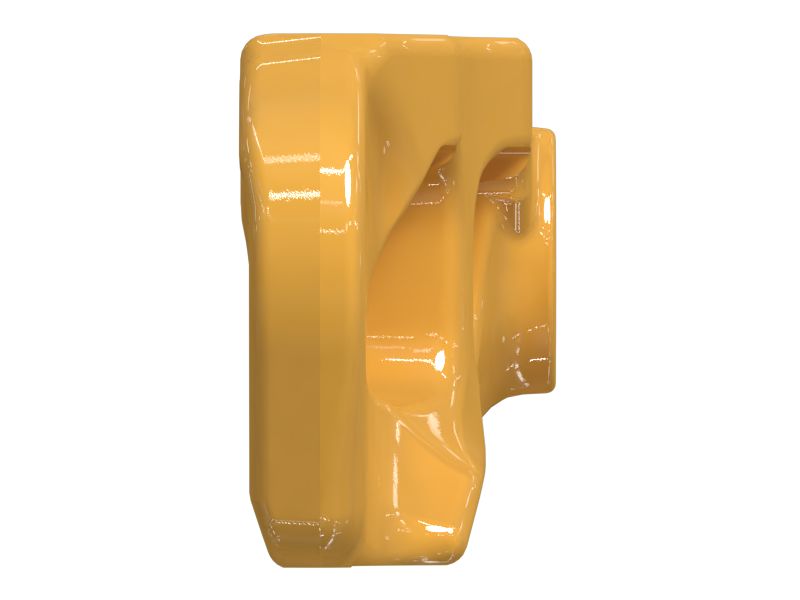 Звено смазываемой гусеничной ленты в ходовой части