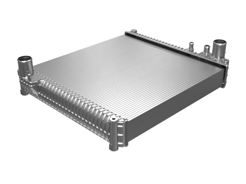 504-2805: Radiator & Hydraulic Oil Cooler