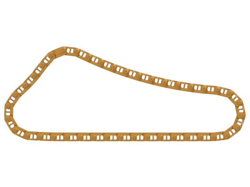 Звено гусеницы в сборе