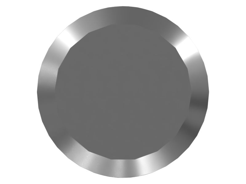 Вал (шплинтуемый палец с поперечным отверстием)