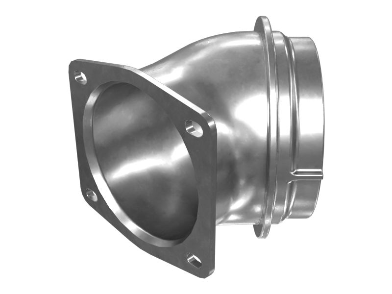 Коленчатый патрубок