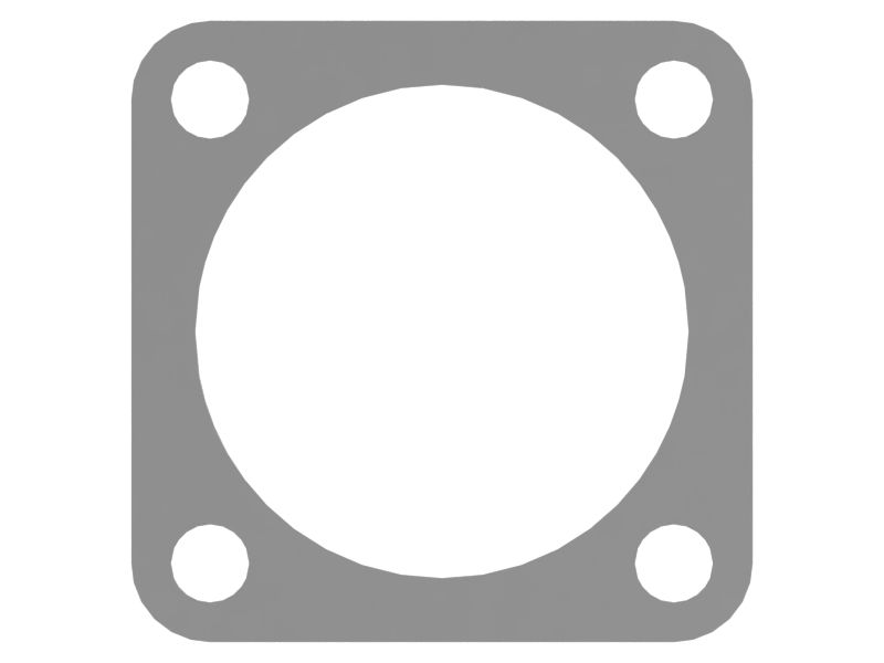 Прокладка коленчатого патрубка охладителя наддувного воздуха