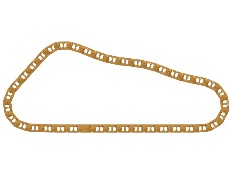 Звено гусеничной ленты в сборе