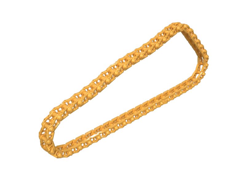 Звено гусеничной ленты в сборе