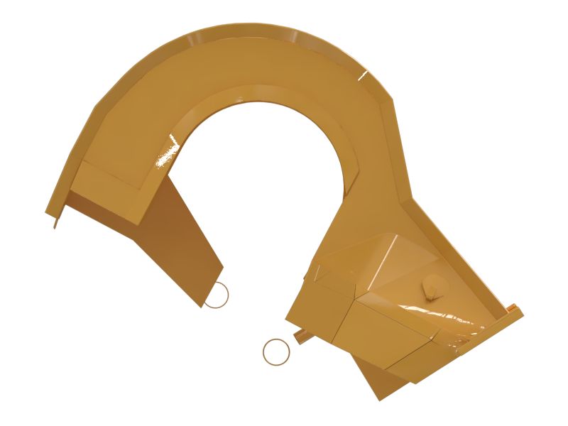 Теплозащитный экран турбокомпрессора