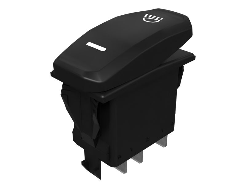 Кулисный переключатель заднего фонаря рабочего освещения, 14 В