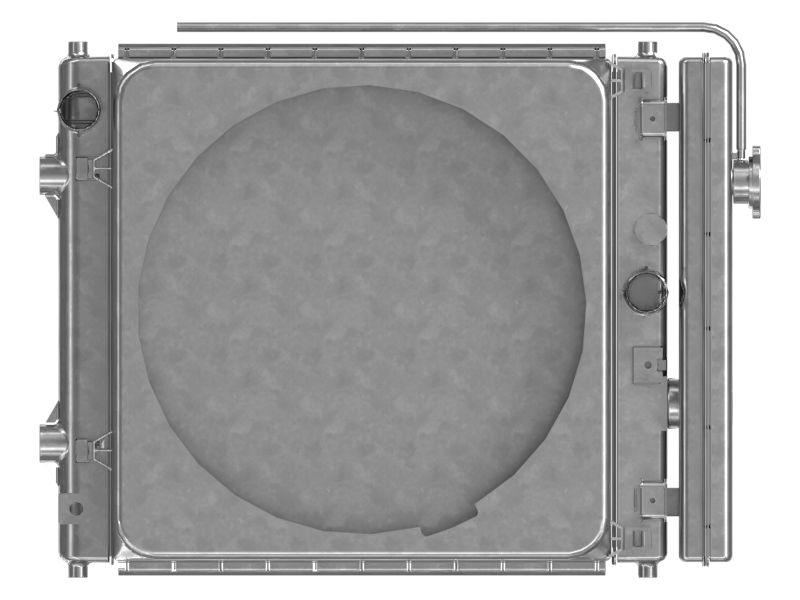 Радиатор генераторной установки