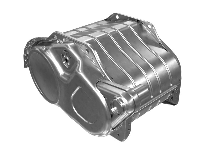 Модуль системы выпуска высотой 460 мм