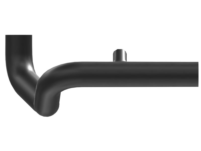 Шланг радиатора, внутренний диаметр 56,5 x 62,5 мм