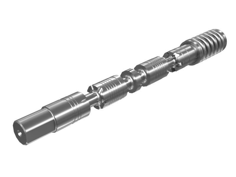 477-0633: ШТОК КОВША В СБОРЕ