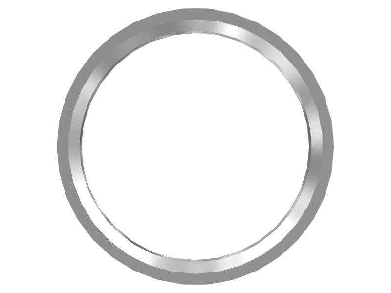 Стальное литое вставное седло клапана, 80 мм