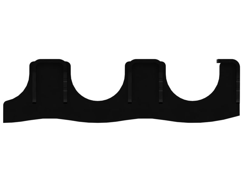 ОГРАЖДЕНИЕ ГУСЕНИЧНОЙ ЛЕНТЫ В СБОРЕ