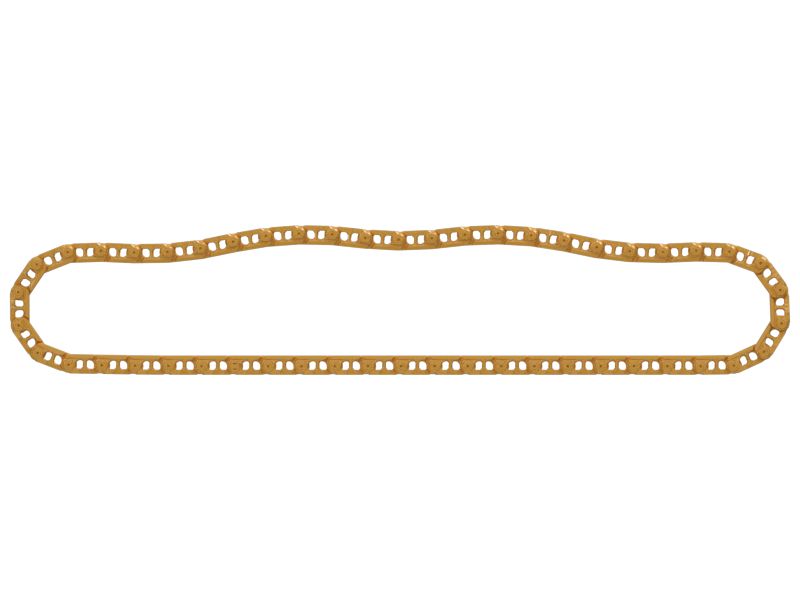 Звено гусеничной ленты в сборе