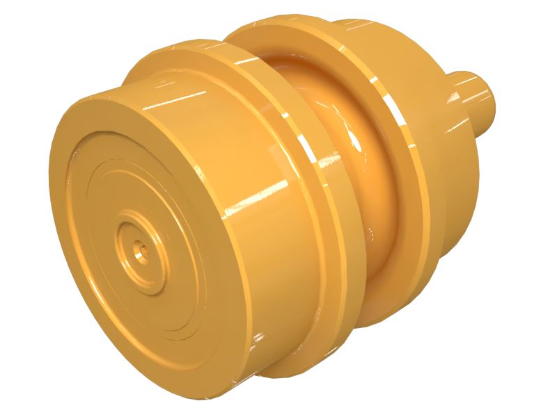 Поддерживающий каток гусеничной ленты