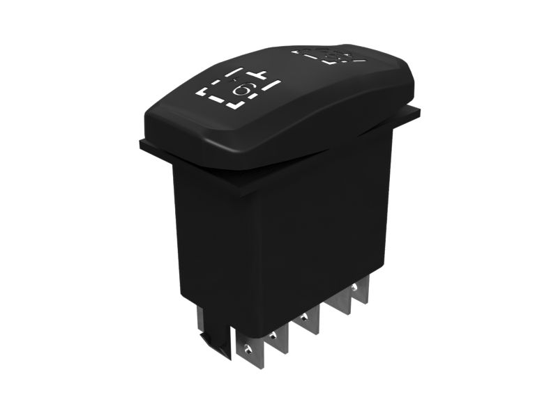 443-6521: 12 Volt Rocker Switch