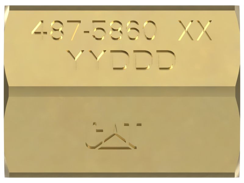 Мишень датчика для измерения угла поворота, длина 20,5 мм