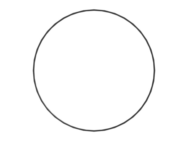 525mm Inner Diameter Brake Anchor D Ring Seal