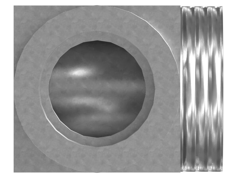Коленчатый патрубок вентиляционного клапана топливного бака